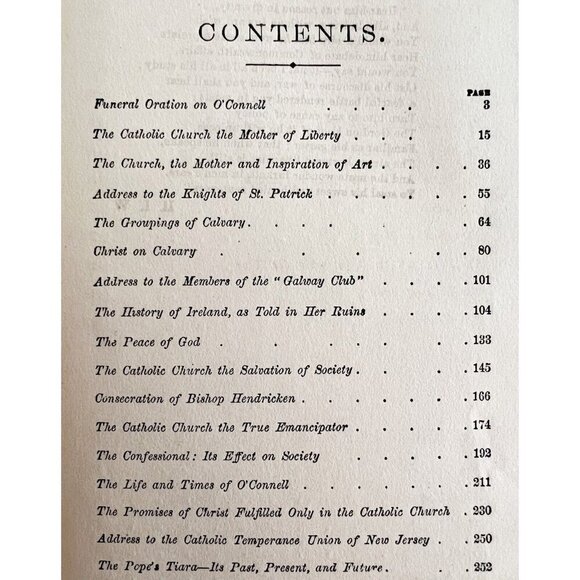 Lectures Sermons Rev T.N. Burke 1877 Dominican Priest Victorian HC Proude HBS - Picture 8 of 10